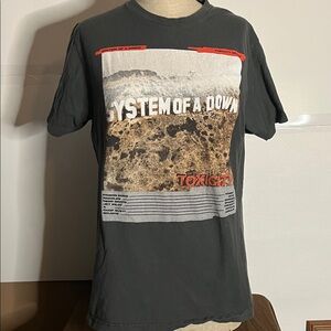😄System Of A Down Toxicity 2001 Band Shirt